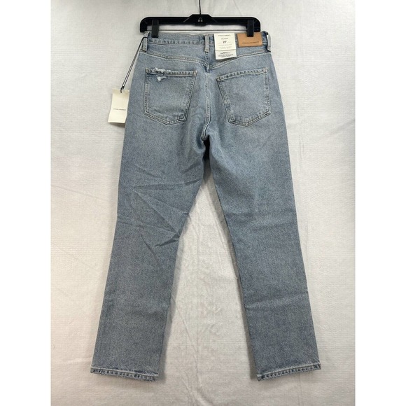 Citizens Of Humanity Light Blue Straight Leg Jeans - Picture 7 of 15